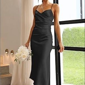 Black cocktail dress